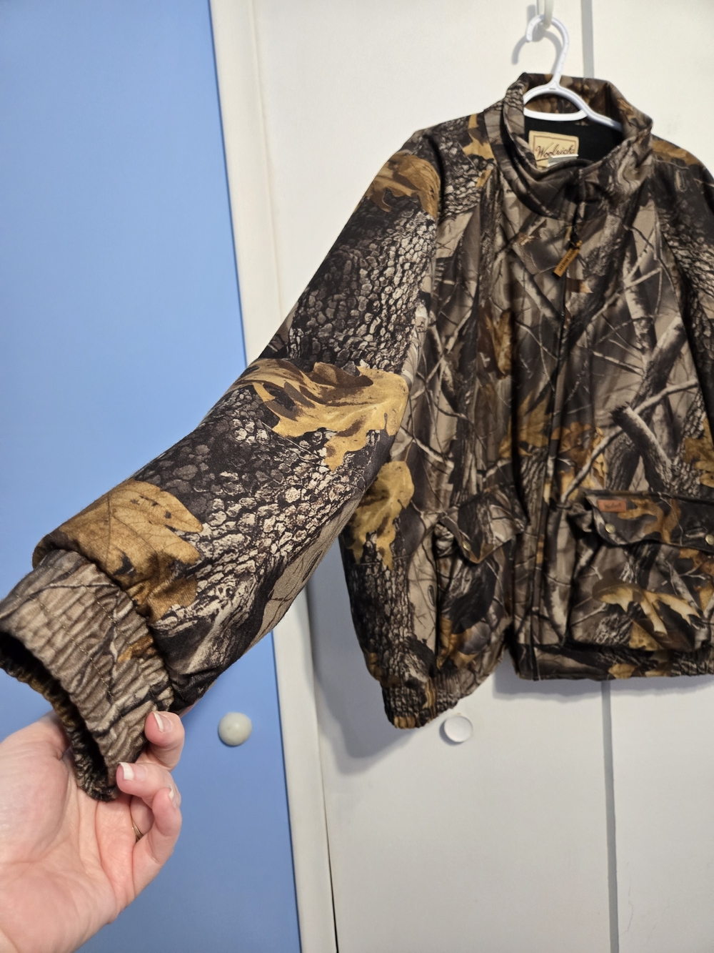 Woolrich Outdoor Guide Camo Jacket 3XL Mens Hunting Realtree Style Insulated - Picture 4 of 10
